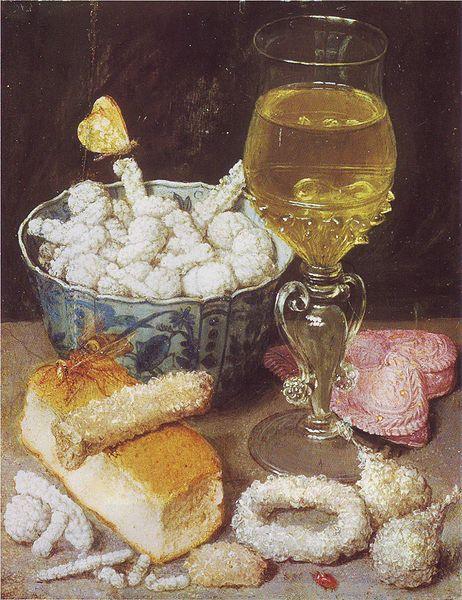 Georg Flegel Stilleben mit Brot und Zuckerwerk China oil painting art